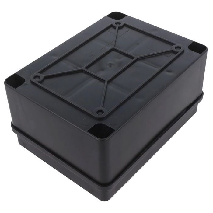 Розподільча коробка Pawbol S-BOX 316C 150x110x70 IP65 без вводів чорна