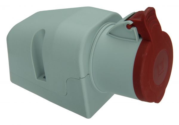 Розетка стаціонарна Pawbol 16A/5 3Р+N+РЕ IP44