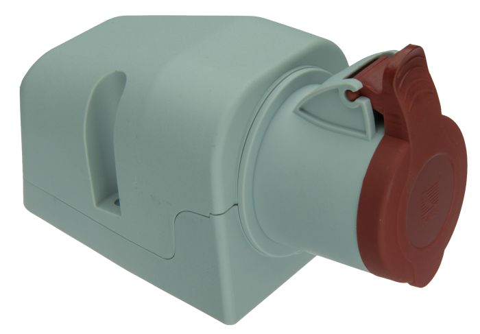 Розетка стаціонарна Pawbol 16A/4 3Р+РЕ IP44