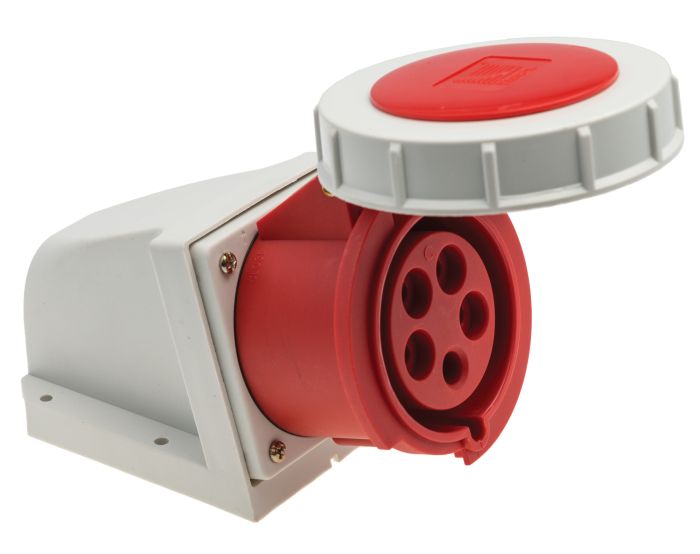 Розетка стаціонарна Pawbol 32A/5 3Р+N+РЕ IP67